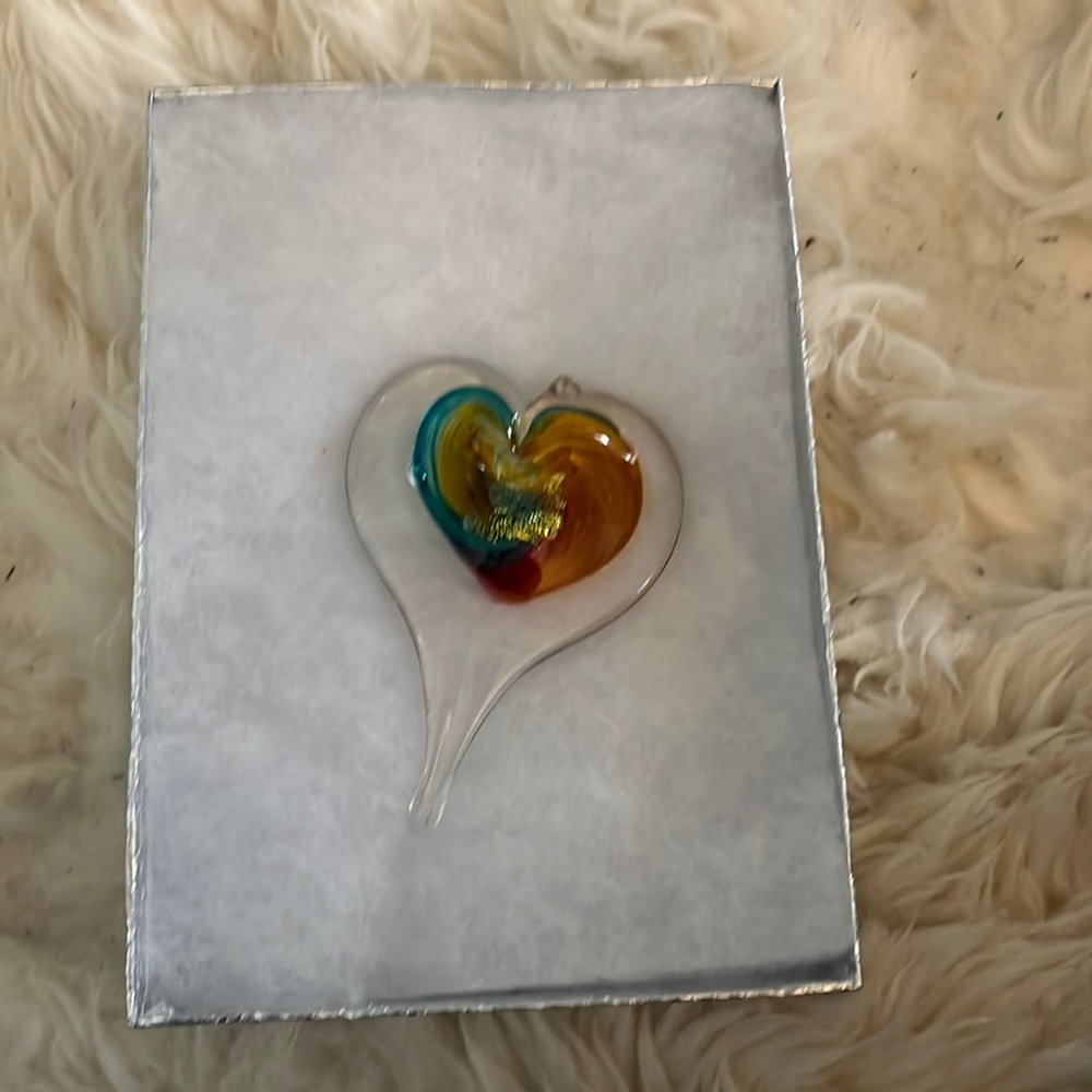 Glass paper weight